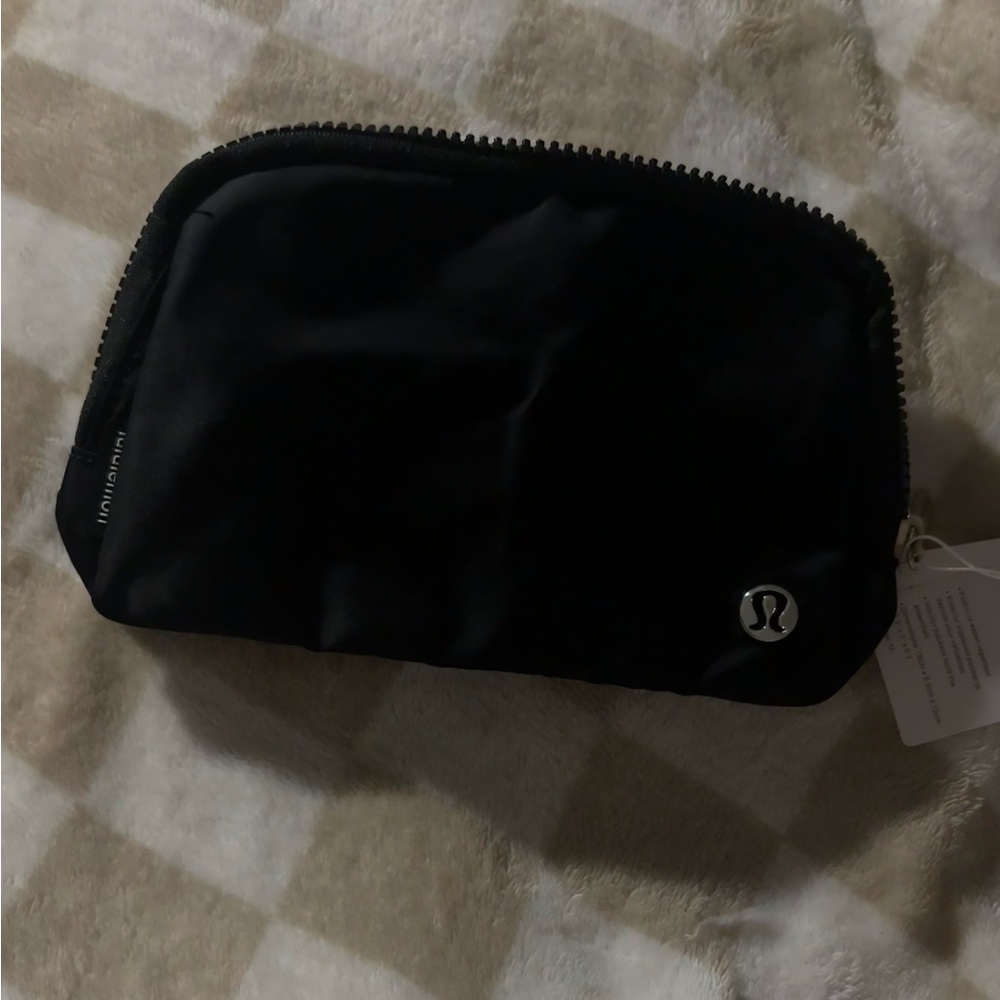 Lululemon Black Logo Zip Pouch NWT – Everyday Essential!